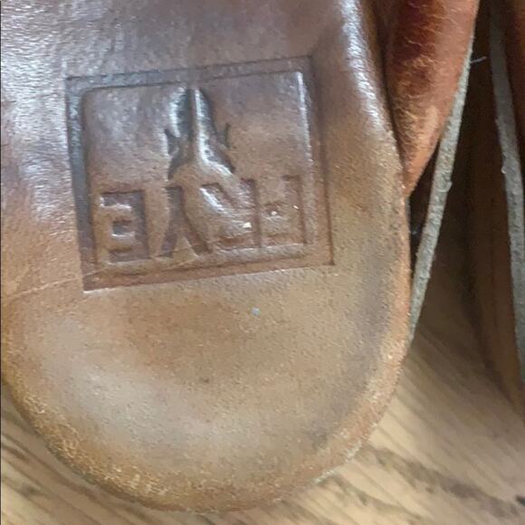 FRYE LEATHER DISTRESSED‎ CLOG SIZE 7 - Picture 5 of 5